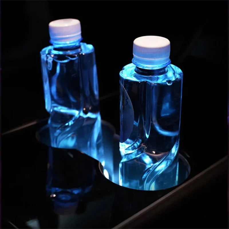 Multi-color Led car coasters